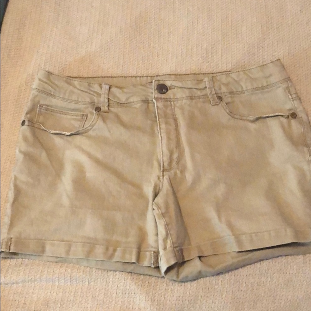 Tan shorts